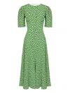 Post Meridiem Button-down Midi Dress