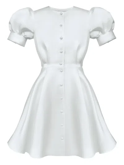 Post Meridiem Button-down Mini Dress