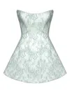 Post Meridiem Lace Sheath Mini Dress