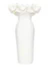 Post Meridiem Meringue Midi Dress