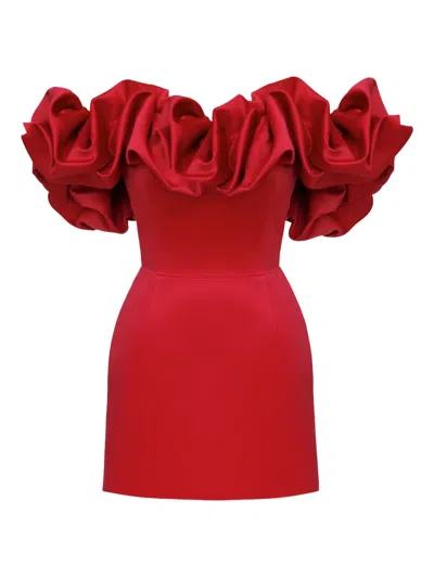Post Meridiem Meringue Mini Dress