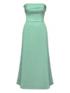 Post Meridiem Strapless Midi Dress