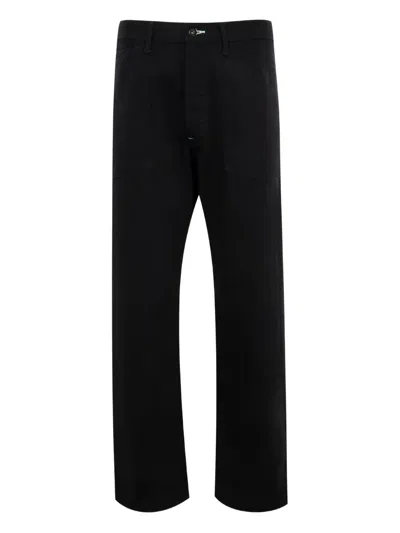 Post O'alls Army Trousers In Grey