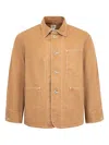 Post O'alls Post 46 Cotton Shirt In Nude