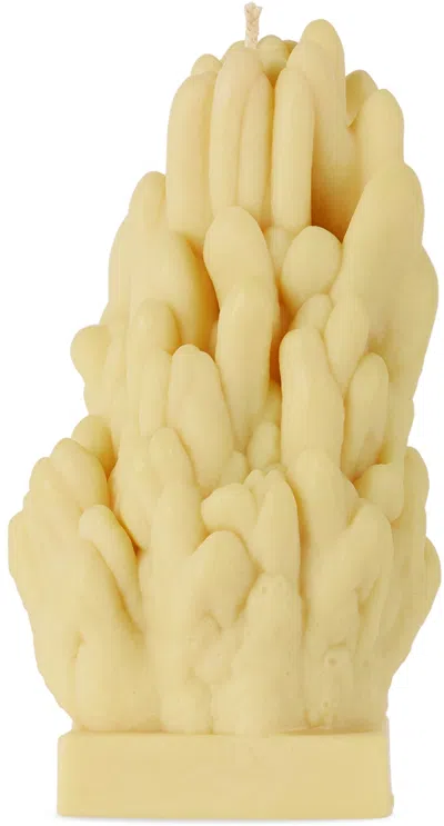 Post Objects Ssense Exclusive Beige Flow 006 Candle In Cream