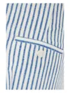 Post Scriptum Pinstripe Trousers In Blue