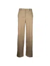 Post Scriptum Pinstripe-pattern Tailored Trousers In Multi