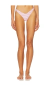 Post Swim Ashley Bikini Bottom In White