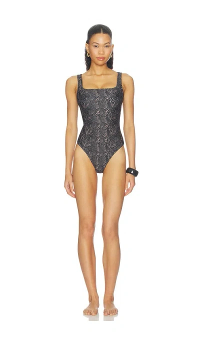 Post Swim Jessica One Piece In Quiet Leopard