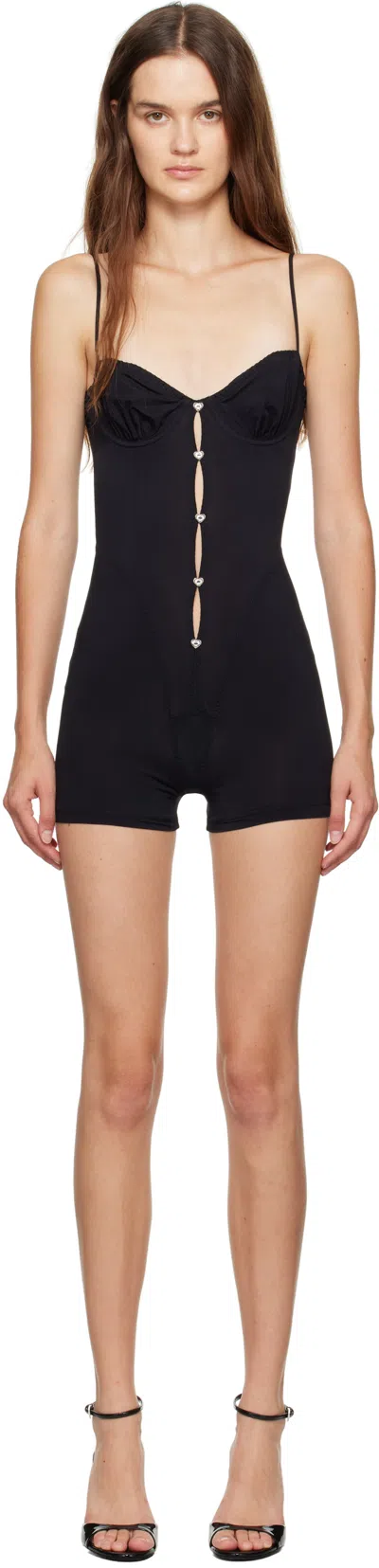 Poster Girl Black Goldie Bodysuit