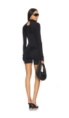 Poster Girl Cat Call Playsuit In Black