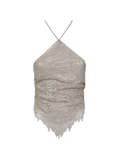 Poster Girl Embellished Top In Multi