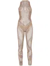 Poster Girl Fetch Jumpsuit In Neutral
