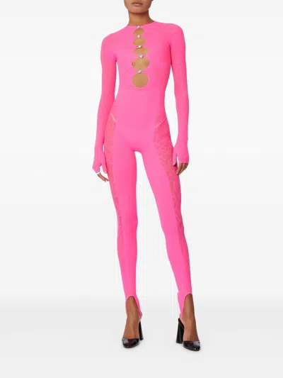 Poster Girl Janice Jumpsuit In Pink