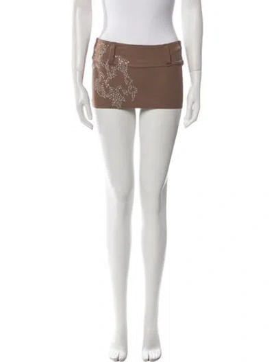 Pre-owned Poster Girl Mini Skirt In Multi