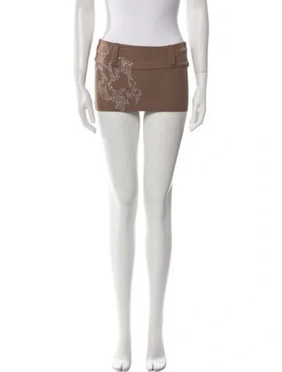Pre-owned Poster Girl Mini Skirt In Multi