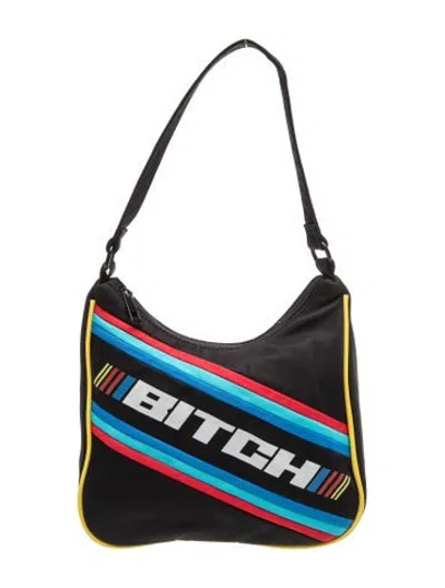 Pre-owned Poster Girl Nylon Shoulder Bag In Multicolor