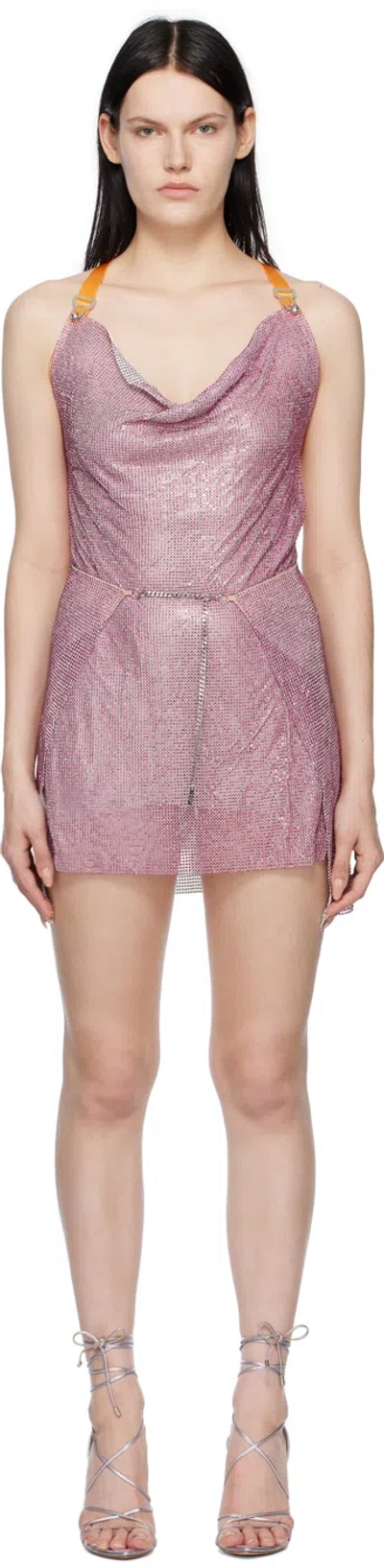 Poster Girl Pink Adrianne Minidress In Fuchsia