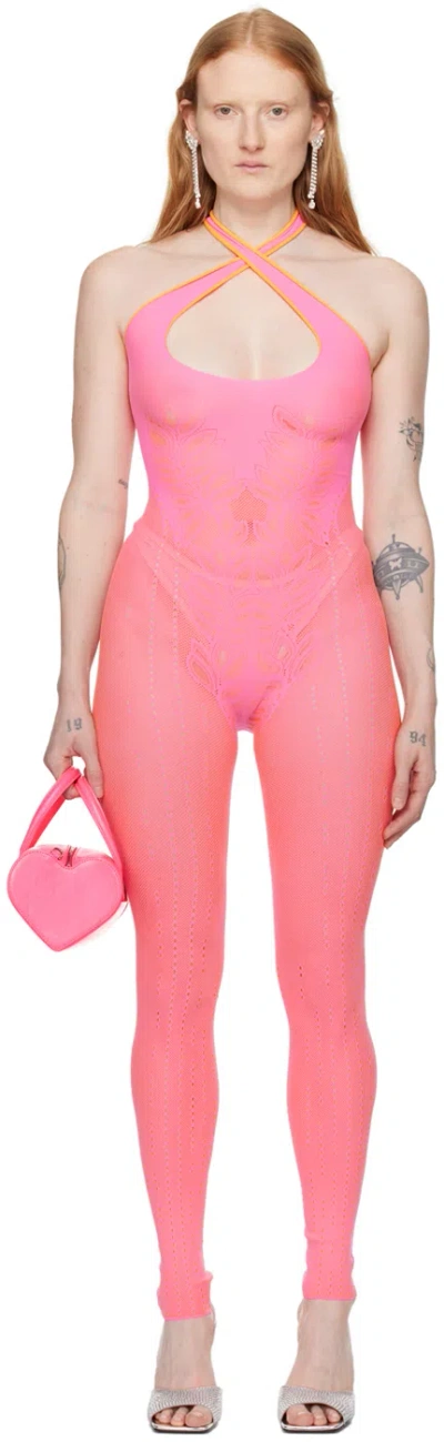 Poster Girl Pink Daphne Jumpsuit In Tycoon Pink