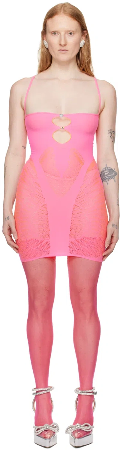 Poster Girl Pink Gisele Minidress In Tycoon Pink