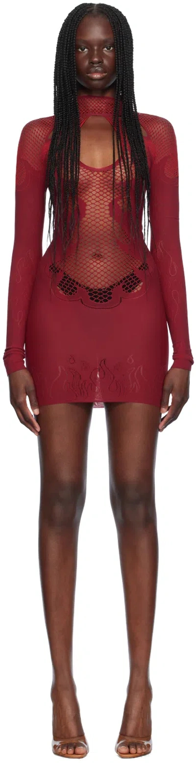 Poster Girl Red As If Minidress