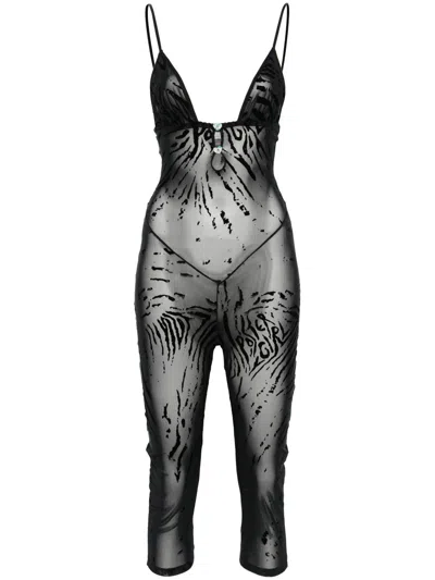 Poster Girl Scarlett Jumpsuit In Black