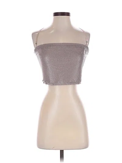 Pre-owned Poster Girl Sleeveless Top Pink Strapless Neckline Tops