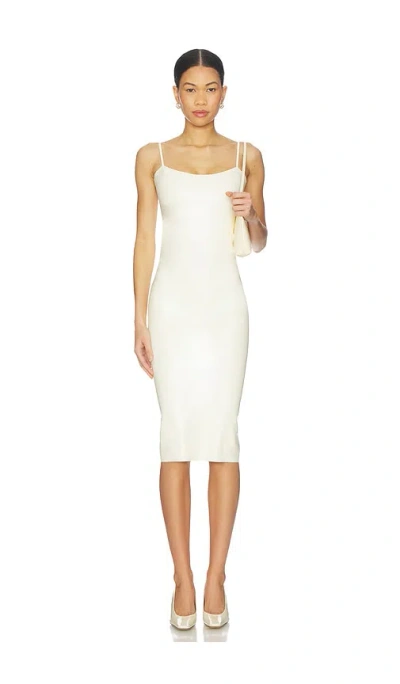 Poster Girl Whistle Midi Dress In White