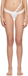 Poster Girl Bikini Sheer Mini Skirt In Mr Whippy