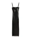 Poster Girl Woman Maxi Dress Black Size M Aluminum