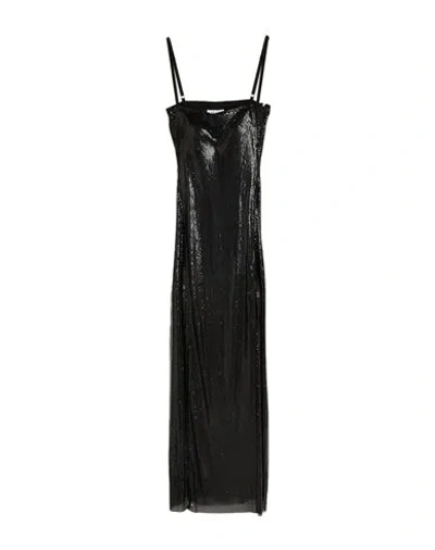 Poster Girl Woman Maxi Dress Black Size M Aluminum