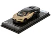 Postercars Bugatti Chiron Supersport Silk Gold Metallic And Nocturne Black "hypercar League Collection" 1/64 Di