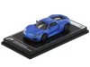Postercars Porsche 918 Spyder Sapphire Blue Metallic "hypercar League Collection" 1/64 Diecast Model Car By Pos