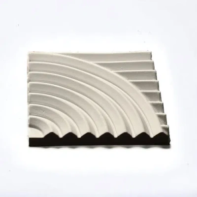 Postmodernform Concrete Coaster In Natural Concrete Gray