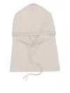 Potamy Hooded Tie Hat In Neutral