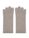 Potamy Knitted Gloves In Gray