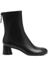 Potamy Knöchelhohe Lederstiefel In Black