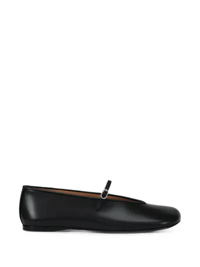 Potamy Leather Ballet Flats In Black
