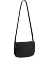 Potamy Medium A New Laconic Shoulder Bag In Black