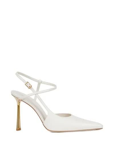 Potamy Slingback Pumps In White