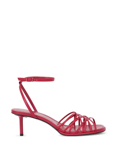 Potamy Strappy Cage Sandals In Multi