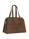 Potamy Shopper Aus Wildleder In Brown