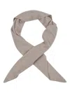 Potamy Triangular Scarf In Metallic