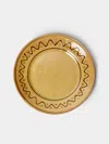 Poterie De Cliousclat Hand-painted Slipware Dinner Plates (set Of 4)  Abask Gift Set