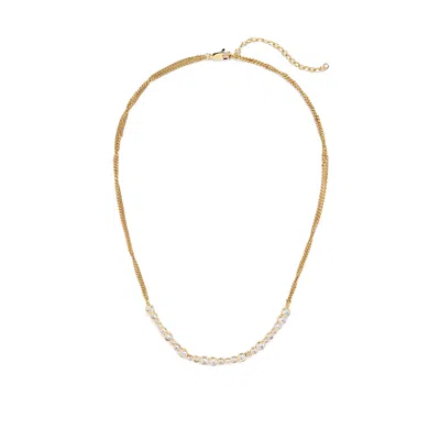 Potoska Women's Malvo Maxi Crystal Chain Necklace In Gold