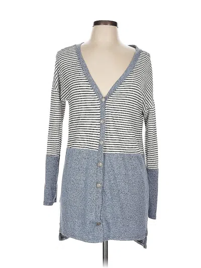 Pre-owned Potter's Pot Cardigan Sweater In Blue