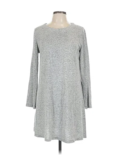 Pre-owned Potter's Pot Casual Dress In Gray