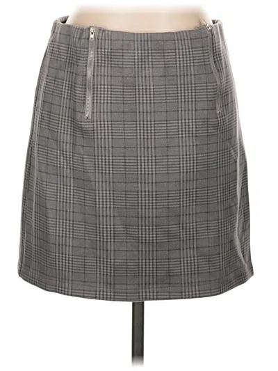 Pre-owned Potter's Pot Casual Skirt In Gray