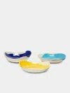 Pottery & Poetry Hand-glazed Porcelain Dipping Bowls (set Of 3)  Abask Gift Set