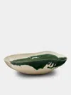 Pottery & Poetry Hand-glazed Porcelain Salad Bowl  Abask Luxury Gift